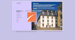 Desktop Screenshot of hotel-orangerie-mcs.de